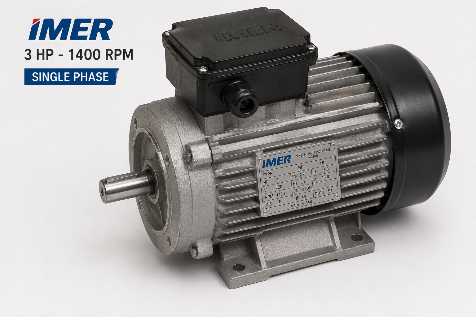 الکتروموتور 3 اسب 1400 دور تکفاز ایمر IMER-YC 112 M- 4