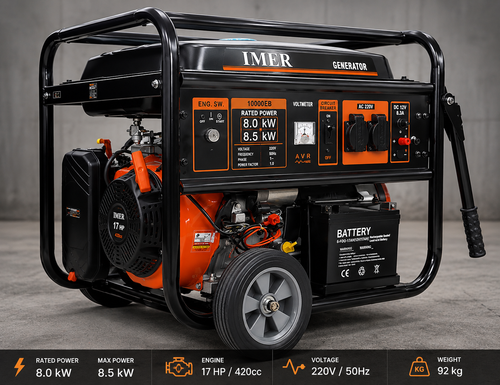 موتور برق 8 کیلووات بنزینی ایمر LT10000EB